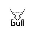 BULLS LINE Royalty Free Stock Photo