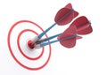 Bullseye Royalty Free Stock Photo