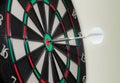 Bullseye electronic Dartboard Royalty Free Stock Photo