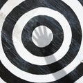 Bullseye target. Royalty Free Stock Photo