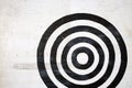 Bullseye target. Royalty Free Stock Photo