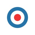 Bullseye, target, dart icon