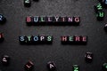 Bullying stop here Royalty Free Stock Photo