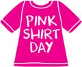 Bullying stops here - pink shirt day