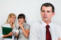 Bullying at work in the office Royalty Free Stock Photo