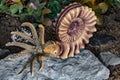 Ammonite Model, by Bullyland Royalty Free Stock Photo