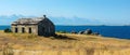 Bulnes Fort in Punta Arenas Chile founded in 1843 offers historical reconstructions. Concept