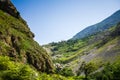 Bulnes village, Picos de Europa, Asturias, Spain Royalty Free Stock Photo