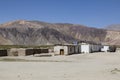 Bulunkul, Tajikistan, August 23 2018: The secluded place Bulunkul with traditional clay and stone houses in the Pamir mountains