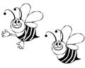 Bumble Bee Line Art
