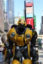 Bumble Bee in Times Square Royalty Free Stock Photo