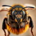 Bumblebee close-up Royalty Free Stock Photo