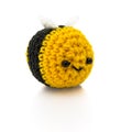 Bumblebee crochet Royalty Free Stock Photo