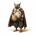 Folk-inspired Animal Illustration In Goblin Academia Style With Hidden Details