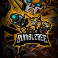 BumbleBee Logo Mascot,esport,sport Etc