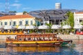 A Bumboat at Clake Quay in Singapore