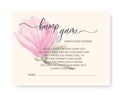 Bump game Baby shower card. Wavy elegant calligraphy spelling for decoration on baby shower.