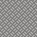 Bumped metal, seamless background. Seamless Hi-res (8000x8000) texture of metal wall or floor.