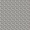 Bumped metal, seamless background. Seamless Hi-res (8000x8000) texture of metal wall or floor.