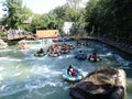 Bumper boats at Kimball Farms westford, Ma