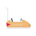 bumper car Line Style vector icon which can easily modify or edit