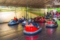 Bumper cars at amusement park Varna Bulgaria Royalty Free Stock Photo