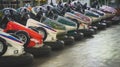 Bumper cars Royalty Free Stock Photo