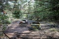 Bumper Cars, Pripyat Town in Chernobyl Exclusion Zone, Ukraine Royalty Free Stock Photo