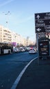 Bumper to Bumper - Urban traffic congestion during peak hour in Bucharest, Romania, 2023