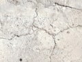 bumpy grey Cracked hard concrete surface uneven floor
