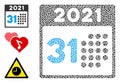 Bumpy Last 2021 Day Icon Collage