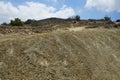 Bumpy terrain for sports cycling and motorbike riding. Selmun, Mellieha, Malta.