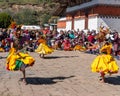 Traditional festival in Bumthang, Bhutan