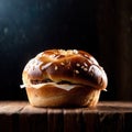 bun, bread roll, simple baked food pastry snack