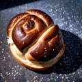 bun, bread roll, simple baked food pastry snack