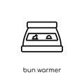 bun warmer icon from Kitchen collection.