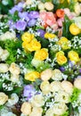 Bunch of artificial flower Royalty Free Stock Photo