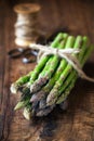 Bunch of asparagus Royalty Free Stock Photo