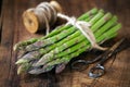 Bunch of asparagus Royalty Free Stock Photo