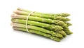 A bunch of asparagus tied up in a string (ai generated) Royalty Free Stock Photo