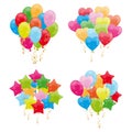 Bunch of balloons Royalty Free Stock Photo