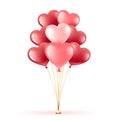 bunch of balloons Royalty Free Stock Photo