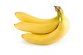 Bunch of bananas isolated on a white background Royalty Free Stock Photo