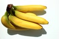 Isolated photo of a bunch of bananas Royalty Free Stock Photo