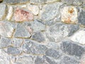 Bunch of big granite stones horizontal picture. Royalty Free Stock Photo