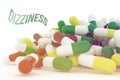 Bunch of capsules, medicine or pills