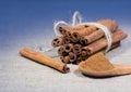Bunch of cinnamon stick Royalty Free Stock Photo
