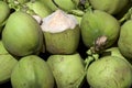 Bunch of coconuts Royalty Free Stock Photo