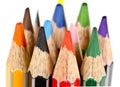 A bunch of colored pencils Royalty Free Stock Photo