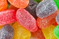 Bunch of colorful jelly candy or sweets. Good for health conceptual. Royalty Free Stock Photo